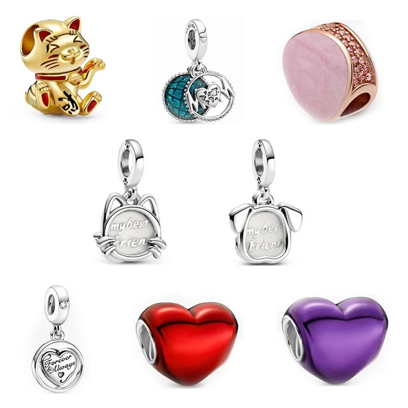 100% Подвески серебряного цвета подвеска в виде кошки на удачу подходит для оригинального браслета с бусинами Pandora серебряные ювелирные изде...
100% Подвески серебряного цвета подвеска в виде кошки на удачу подходит для оригинального браслета с бусинами Pandora серебряные ювелирные изде...