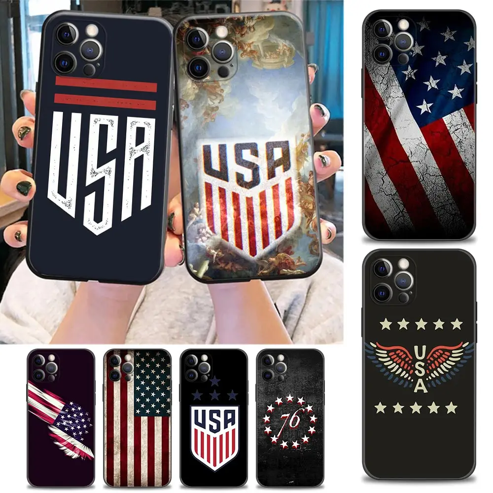 Funda Coque Phone Case for iPhone Apple 11 12 13 14 Pro 7 8 SE X XR XS Max Mini Plus Case Capa Para The Stars And The Stripes
Funda Coque Phone Case for iPhone Apple 11 12 13 14 Pro 7 8 SE X XR XS Max Mini Plus Case Capa Para The Stars And The Stripes