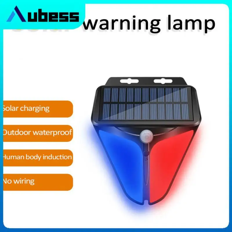 

Ip65 Waterproof Flash Alarm Lamp Strobe Light Siren Solar Alarm Light Home Yard Outdoor Alarm Siren Motion Sensor Solar Lighting