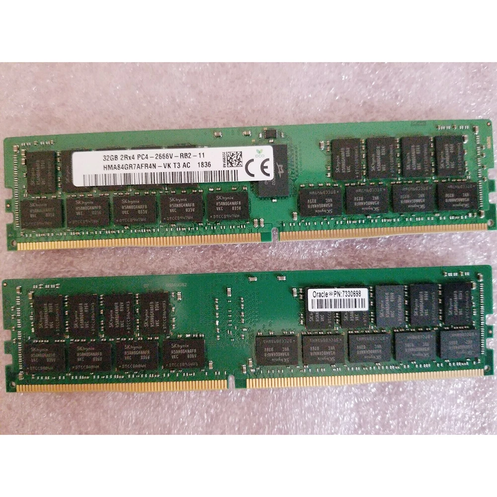 For SK Hynix RAM 32GB HMA84GR7AFR4N-VK 32G DDR4 2RX4 PC4-2666V 2666V ECC REG Server Memory High Quality Fast Ship
For SK Hynix RAM 32GB HMA84GR7AFR4N-VK 32G DDR4 2RX4 PC4-2666V 2666V ECC REG Server Memory High Quality Fast Ship