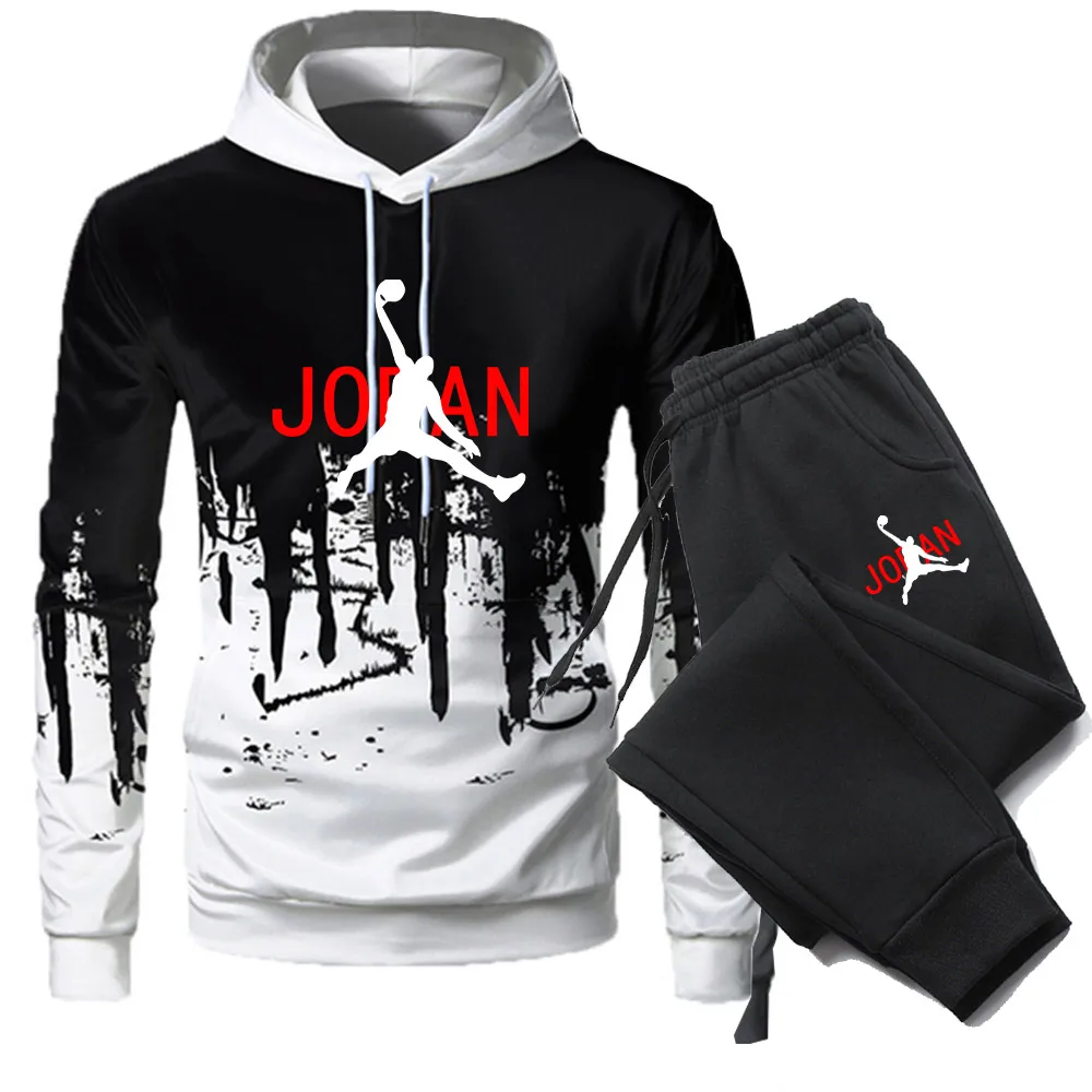 2023 Fashion men's sports hooded suits Sportswear set hoodies sweatpants jogging casual sportswear Men's Clothing tracksuit
2023 Fashion men's sports hooded suits Sportswear set hoodies sweatpants jogging casual sportswear Men's Clothing tracksuit