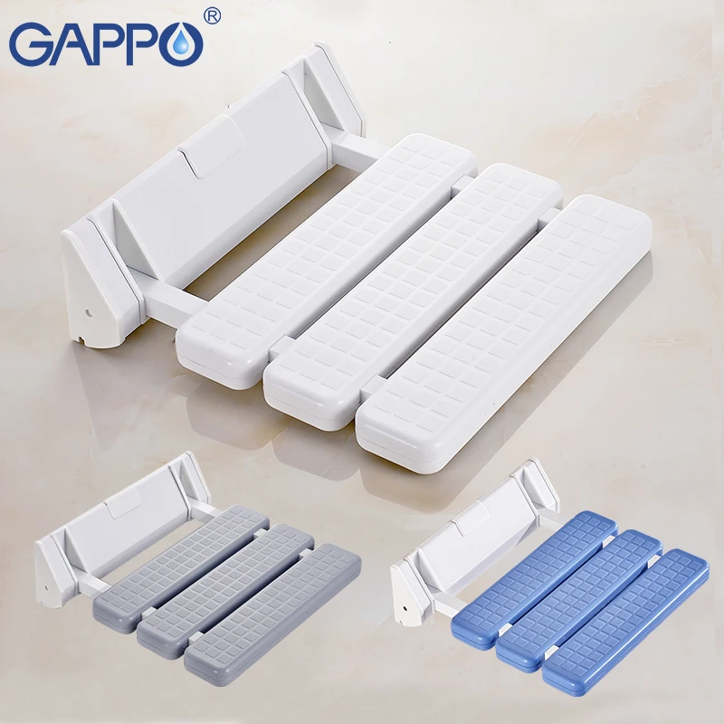 Настенное сиденье для душа GAPPO, Складное Сиденье для ванной, из массива дерева и АБС-пластика, кресла с креплением к стене
Настенное сиденье для душа GAPPO, Складное Сиденье для ванной, из массива дерева и АБС-пластика, кресла с креплением к стене