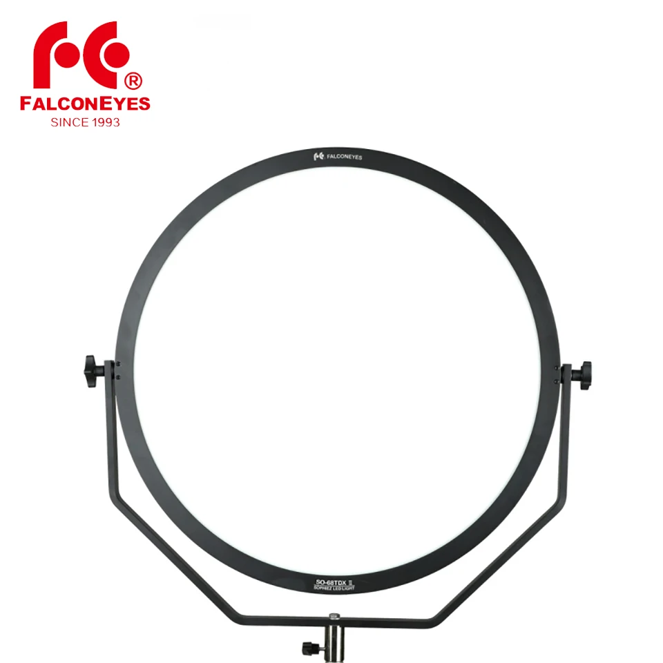 Falcon eye SO-68TDX II Ultra-bright 68W Bi-color LED Edge Light 3000-5600K 360pcs LEDs Light Modifilers for Photography Shoot
Falcon eye SO-68TDX II Ultra-bright 68W Bi-color LED Edge Light 3000-5600K 360pcs LEDs Light Modifilers for Photography Shoot