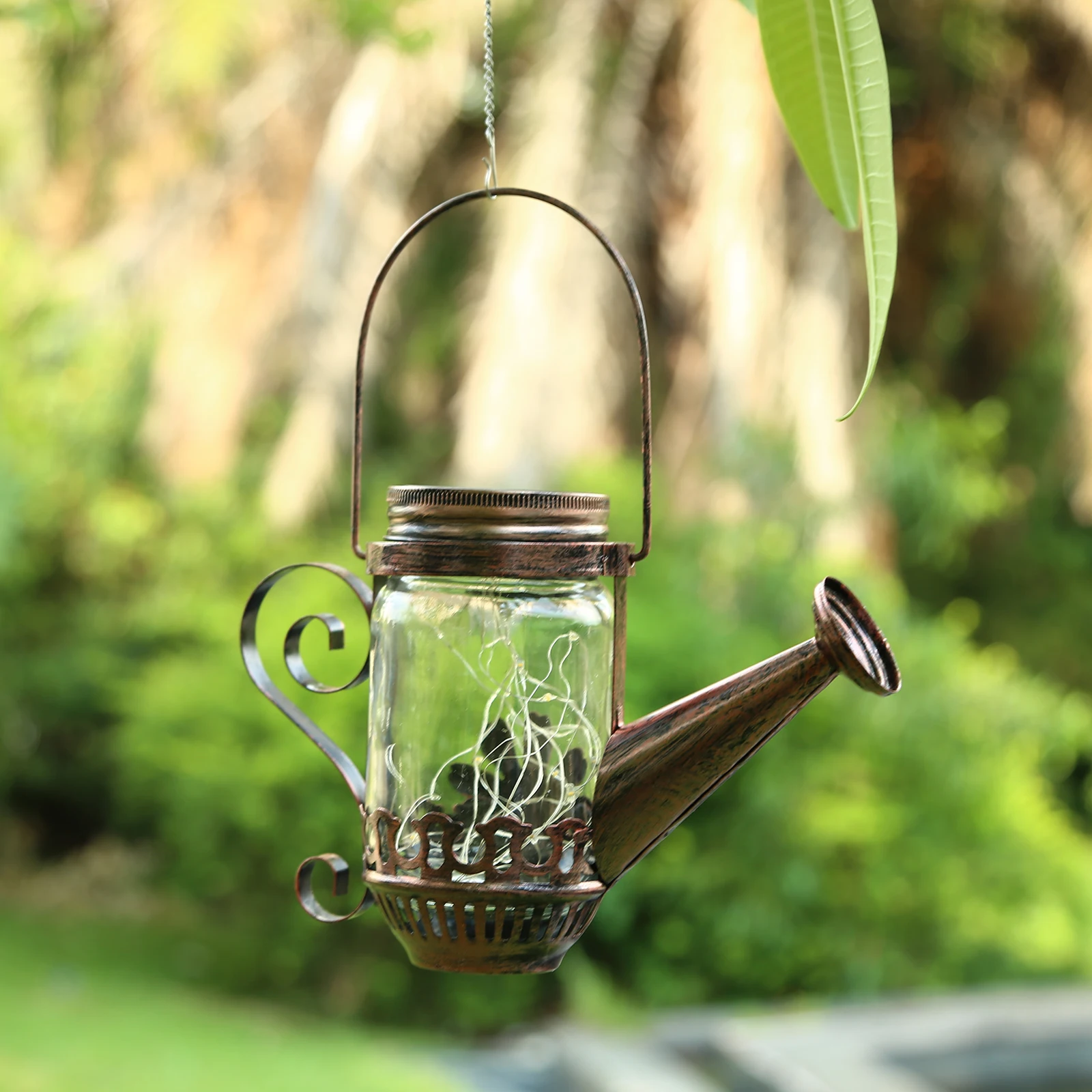 Solar Fairy Lights Outdoor Waterproof 20 LED Hanging Watering Can Garden LED Lights for Courtyard Landscape
Solar Fairy Lights Outdoor Waterproof 20 LED Hanging Watering Can Garden LED Lights for Courtyard Landscape