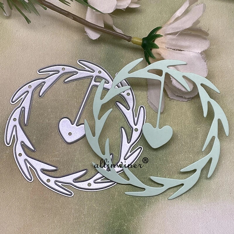 New Leaf Ring Love Chain DIY Craft Metal Cutting Die Scrapbook Embossed Paper Card Album Craft Template Stencil Dies
New Leaf Ring Love Chain DIY Craft Metal Cutting Die Scrapbook Embossed Paper Card Album Craft Template Stencil Dies