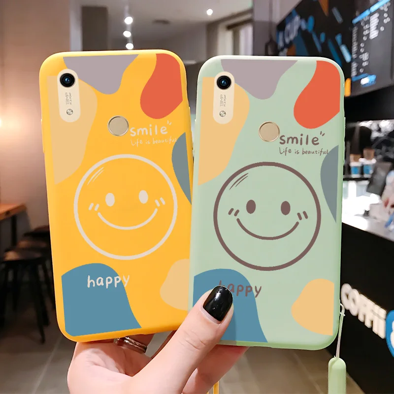 Fashion Cute Smiley Phone case For Huawei Y5 Y6 Y7 Y9 Y5P Y6P Y7P Y8P Y8S Y9S Y9A Nova 2S 3i 5T Send lanyard Soft Silicone Cover
Fashion Cute Smiley Phone case For Huawei Y5 Y6 Y7 Y9 Y5P Y6P Y7P Y8P Y8S Y9S Y9A Nova 2S 3i 5T Send lanyard Soft Silicone Cover