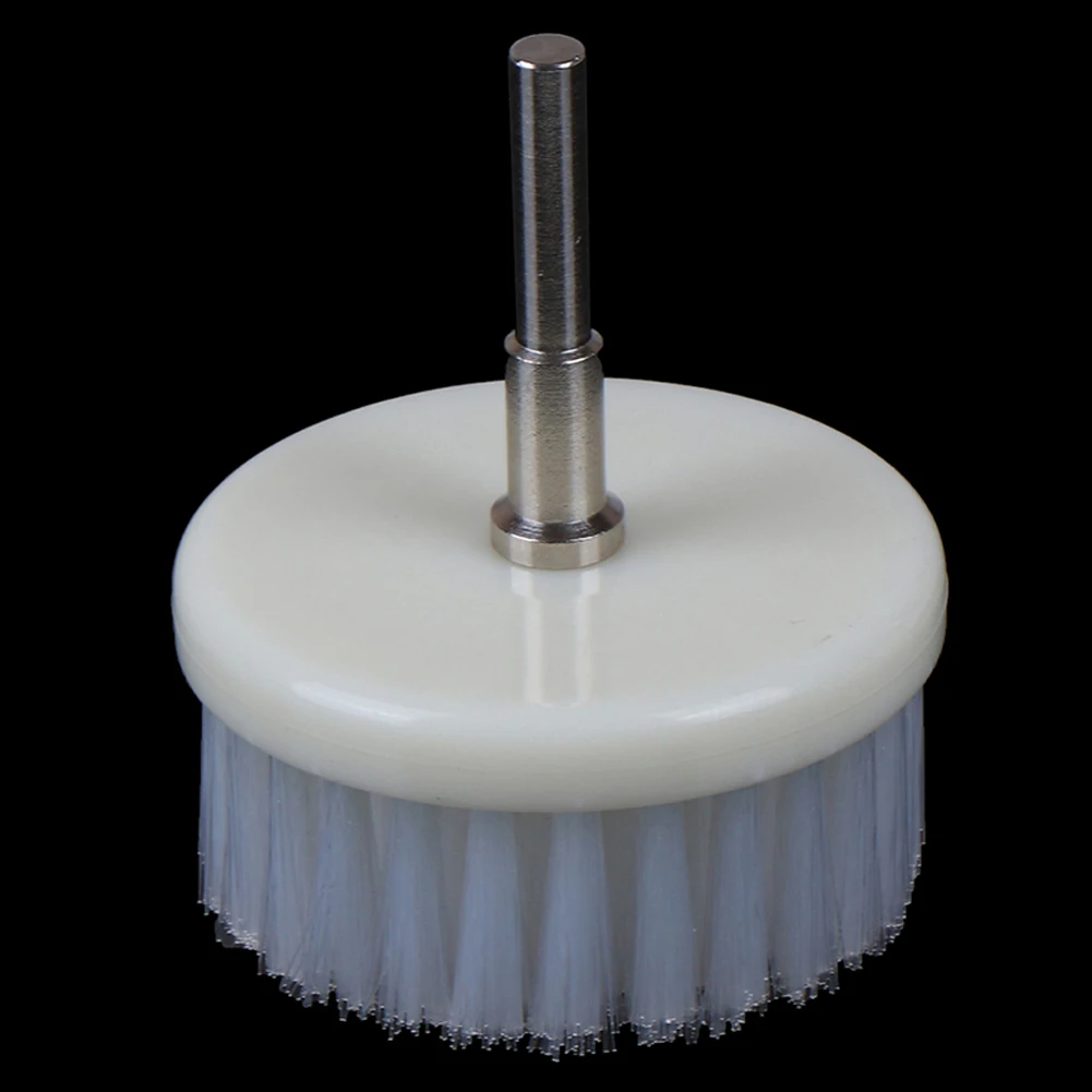 60mm White Drill Powered Plastic Brush Head Cleaning Car Carpet Bath Fabric Sofa Leather Electric Drill Power Tool Accessories
60mm White Drill Powered Plastic Brush Head Cleaning Car Carpet Bath Fabric Sofa Leather Electric Drill Power Tool Accessories