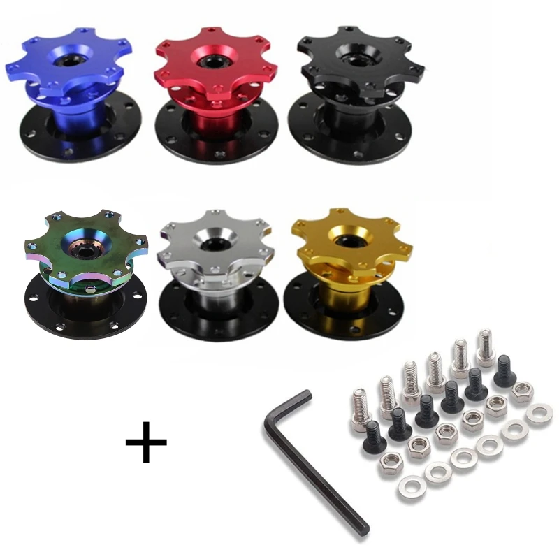 Snap Off Quick Release Steering Wheel Universal Car Steering Wheel Quick Release Hub Adapter Snap Off Kit for Racing Car
Snap Off Quick Release Steering Wheel Universal Car Steering Wheel Quick Release Hub Adapter Snap Off Kit for Racing Car