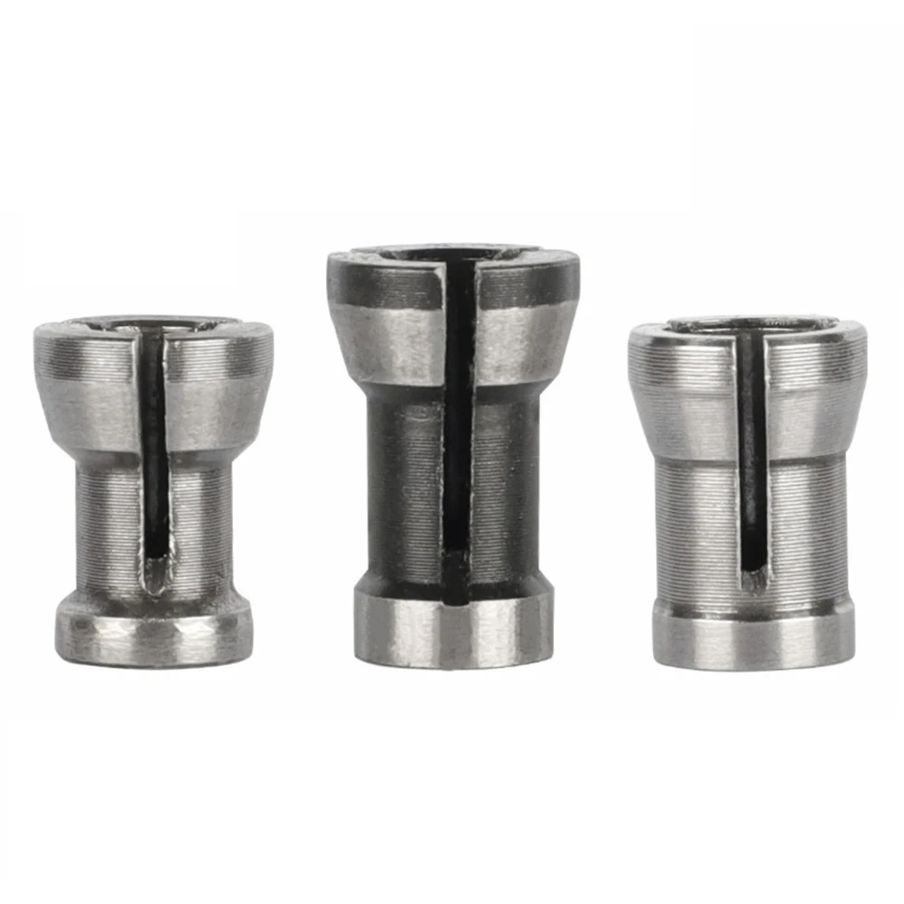 6mm 6.35mm 8mm Collet Chuck Adapter Engraving Trimming Machine Chucks Trimmer Electric Router Bit Collets Milling Cutter Access
6mm 6.35mm 8mm Collet Chuck Adapter Engraving Trimming Machine Chucks Trimmer Electric Router Bit Collets Milling Cutter Access