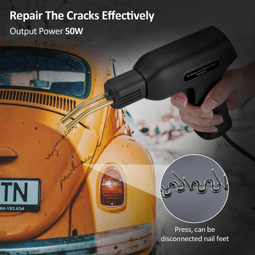 Garage Welding Machine Overheating Protection Plastic Welder Heat Gun Ergonomic Design Easy Operate Car Bumpers Repairing Tool
Garage Welding Machine Overheating Protection Plastic Welder Heat Gun Ergonomic Design Easy Operate Car Bumpers Repairing Tool