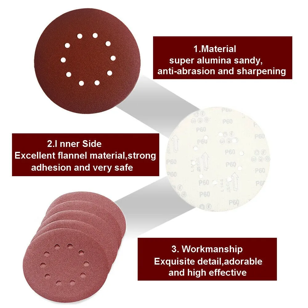 FREE POST 10pc 230mm 40Grits 9Inch Discs Hook And Loop Paper Sand 10Hole Sanderpaper Sanding Parts Replacement
FREE POST 10pc 230mm 40Grits 9Inch Discs Hook And Loop Paper Sand 10Hole Sanderpaper Sanding Parts Replacement