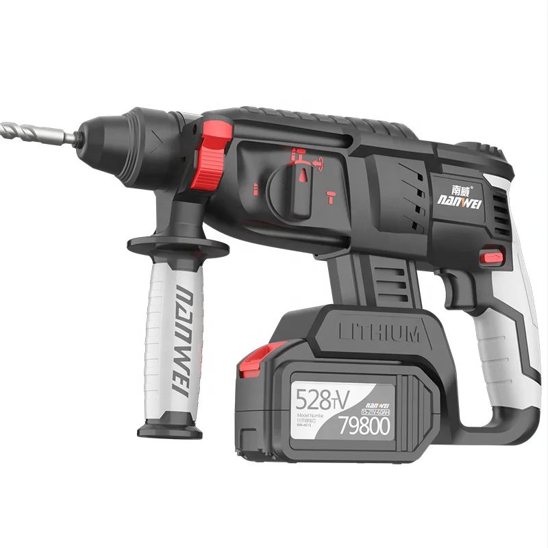 Free shipping Brushless rechargeable lithium three purpose wireless charging impact drill electric hammer impact drill
Free shipping Brushless rechargeable lithium three purpose wireless charging impact drill electric hammer impact drill