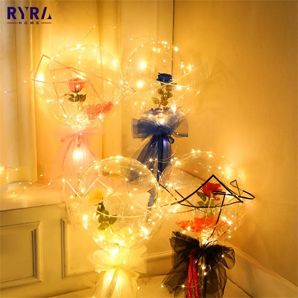 2023 New Valentine's Day LED Rose Bobo Ball Luminous Net Red Bouquet Balloon Bobo Ball Valentines Wedding Party Decor Wholesale
2023 New Valentine's Day LED Rose Bobo Ball Luminous Net Red Bouquet Balloon Bobo Ball Valentines Wedding Party Decor Wholesale
