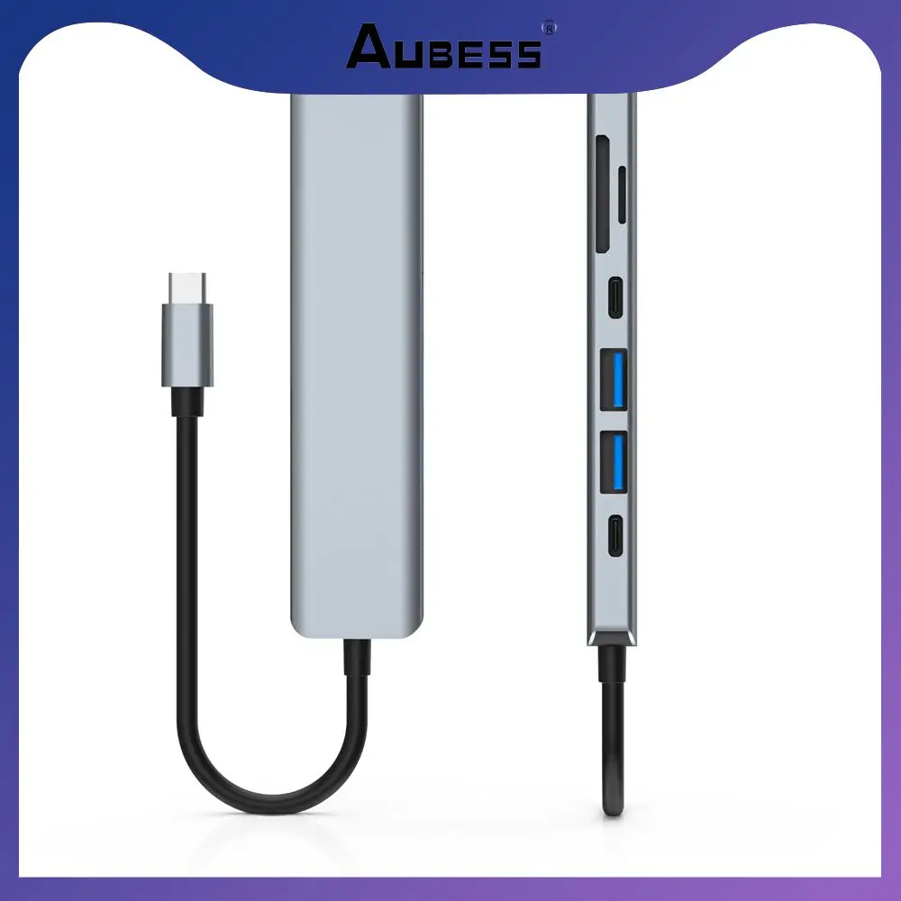 Usb Transfer Rate 5gbps -4k Output Usb Hub Usb3.0 Efficient File Transfer Card Reader 7-port Expansion 7-in-1 Expansion Dock 
Usb Transfer Rate 5gbps -4k Output Usb Hub Usb3.0 Efficient File Transfer Card Reader 7-port Expansion 7-in-1 Expansion Dock