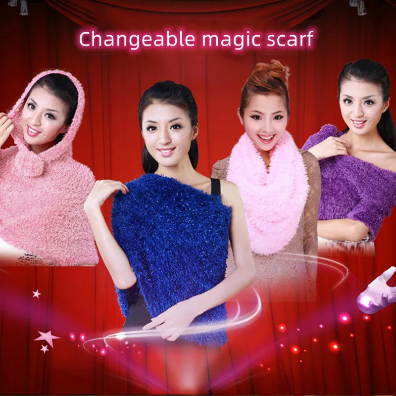 

Волшебный шарф Удивительный Универсальный шарф модная женская элегантная шаль шарфы для женщин мягкие удобные шали и накидки