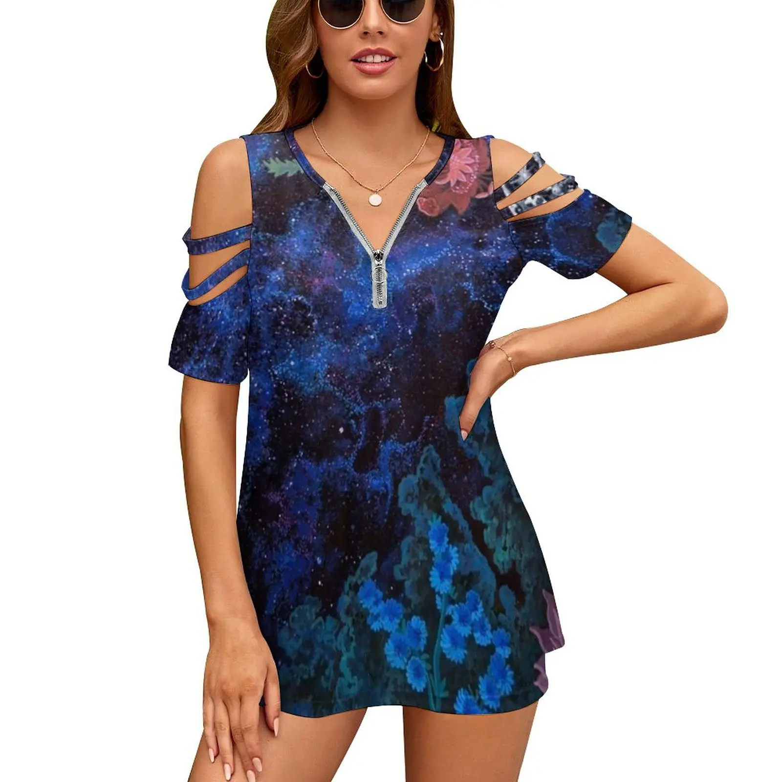 Night Space Magic Garden Women Zipper Sexy Printed Vintage T Shirts Tops Full Print T-Shirt Createarthistory Garden Night Stars
Night Space Magic Garden Women Zipper Sexy Printed Vintage T Shirts Tops Full Print T-Shirt Createarthistory Garden Night Stars