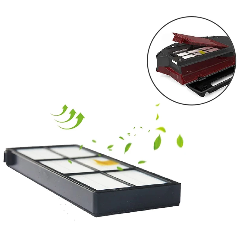 Promotion!Sweeping Robot Accessories Filter Side Brush Set Suitable For Irobot Roomba 860 980 Series | Бытовая техника