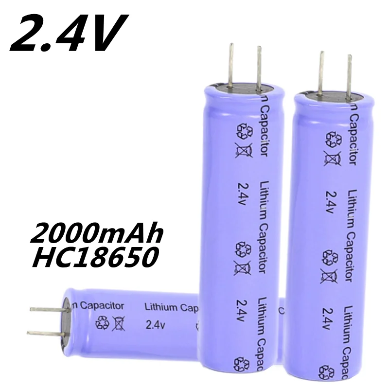 2.4V 2000mAh LTO HC18650 Lithium Titanate Battery Cell Low Temperature Long Cycle for Diy 12V Battery Pack Power Tool
2.4V 2000mAh LTO HC18650 Lithium Titanate Battery Cell Low Temperature Long Cycle for Diy 12V Battery Pack Power Tool