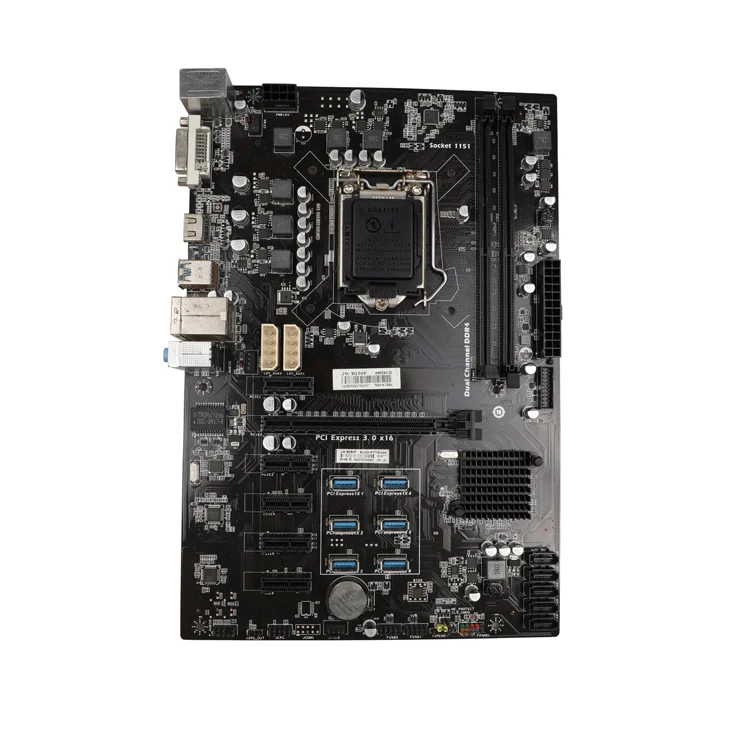 OEM 6GPU B250 профессиональная материнская плата для майнинга LGA 115 материнская плата для настольного компьютера + 6 USB конвертировать в интерфейс ...
OEM 6GPU B250 профессиональная материнская плата для майнинга LGA 115 материнская плата для настольного компьютера + 6 USB конвертировать в интерфейс ...