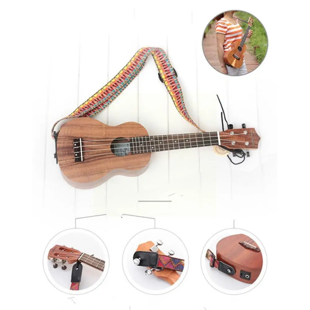 For Ukulele Strap Color Sling Cotton And Linen Knitted Straps Accessories Easily Musical Instrument Ukulele Decoration S0h8
For Ukulele Strap Color Sling Cotton And Linen Knitted Straps Accessories Easily Musical Instrument Ukulele Decoration S0h8
