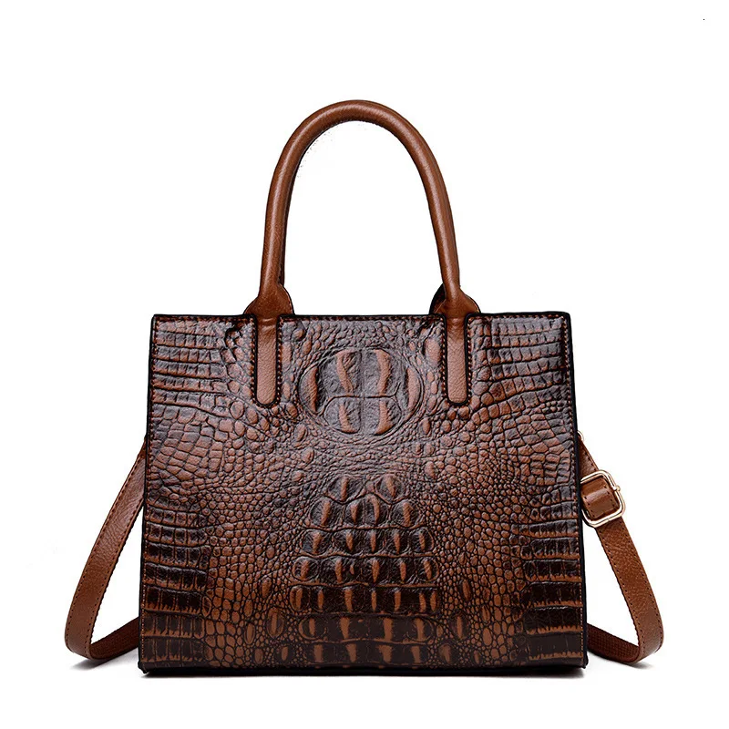 2020 Vintage Crocodile Split Leather Luxury Ladies Handbags Women Bags Designer Woman Shoulder Bag Female Tote Sac A Main
2020 Vintage Crocodile Split Leather Luxury Ladies Handbags Women Bags Designer Woman Shoulder Bag Female Tote Sac A Main