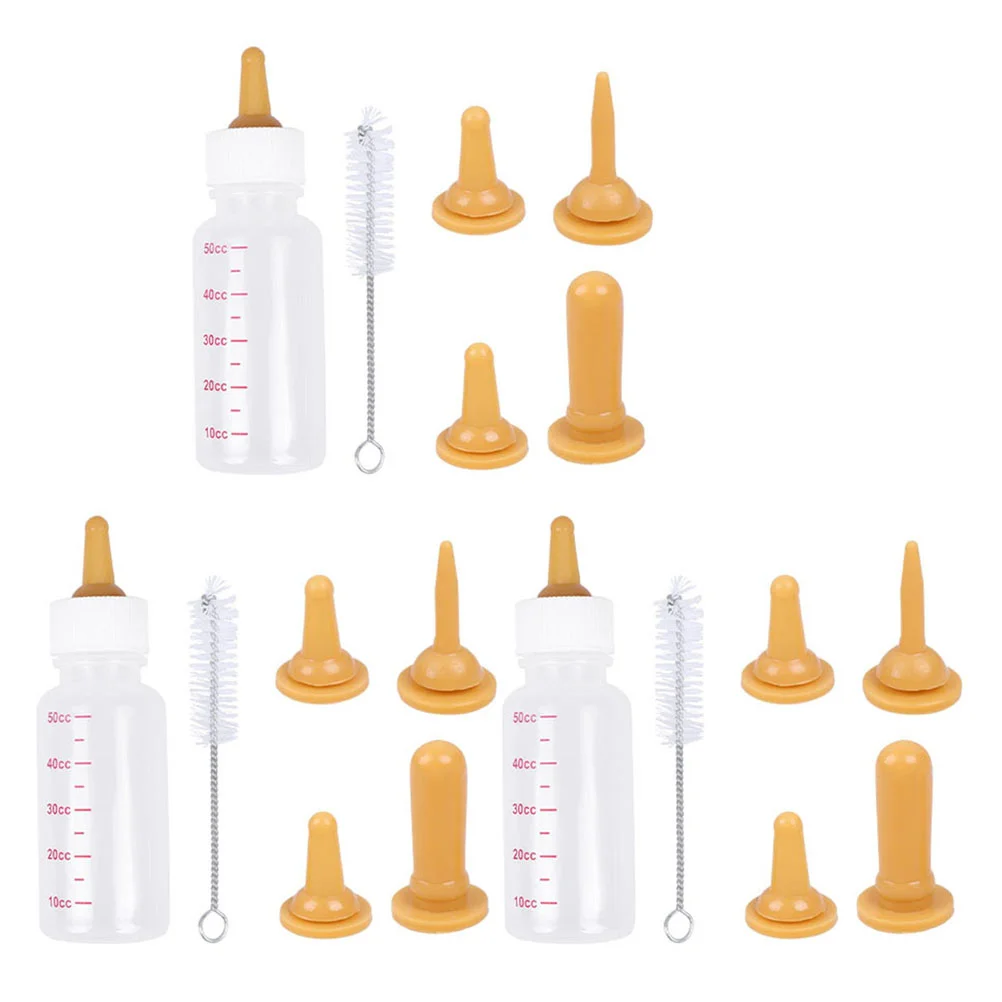 3 Sets Feeding Bottle Pet Supplies Puppy Dog Feeders Newborn Silica Gel Cat Nurse
3 Sets Feeding Bottle Pet Supplies Puppy Dog Feeders Newborn Silica Gel Cat Nurse