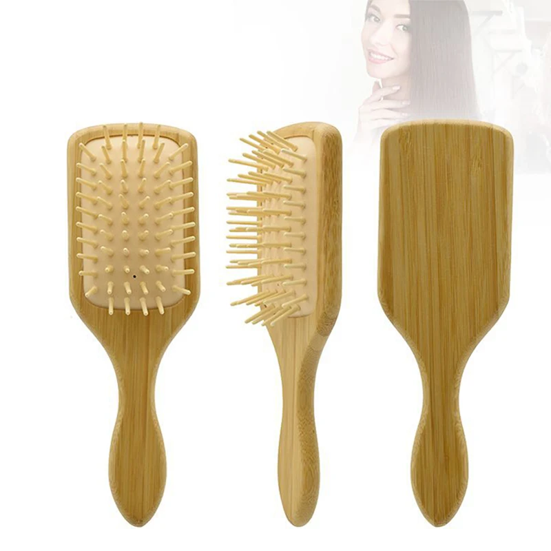 Bamboo Comb Air Cushion Hair Massage Brush Hairbrush Comb Scalp Hair Care Healthy bamboo comb Salon DIY Hairdressing Tool
Bamboo Comb Air Cushion Hair Massage Brush Hairbrush Comb Scalp Hair Care Healthy bamboo comb Salon DIY Hairdressing Tool