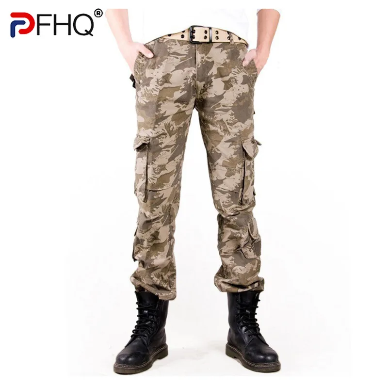 PFHQ 2022 Cotton Washed Many Pockets Overalls Long Pant Trendy Military Tactical Outdoor Autumn Winter Camouflage Men's Trousers
PFHQ 2022 Cotton Washed Many Pockets Overalls Long Pant Trendy Military Tactical Outdoor Autumn Winter Camouflage Men's Trousers