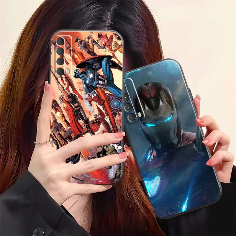 Popular Marvel Phone Case For Huawei Honor 10 V10 10i 10 Lite 20 V20 20i 20 Lite 30S 30 Lite Pro Back Soft Carcasa Black
Popular Marvel Phone Case For Huawei Honor 10 V10 10i 10 Lite 20 V20 20i 20 Lite 30S 30 Lite Pro Back Soft Carcasa Black
