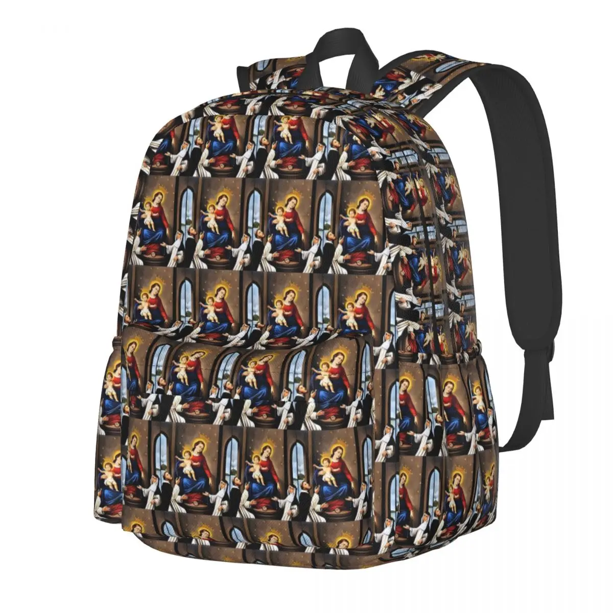 Virgin Mary Backpack Our Lady of the Rosary Workout Backpacks Student Unisex Aesthetic School Bags Design Lightweight Rucksack
Virgin Mary Backpack Our Lady of the Rosary Workout Backpacks Student Unisex Aesthetic School Bags Design Lightweight Rucksack