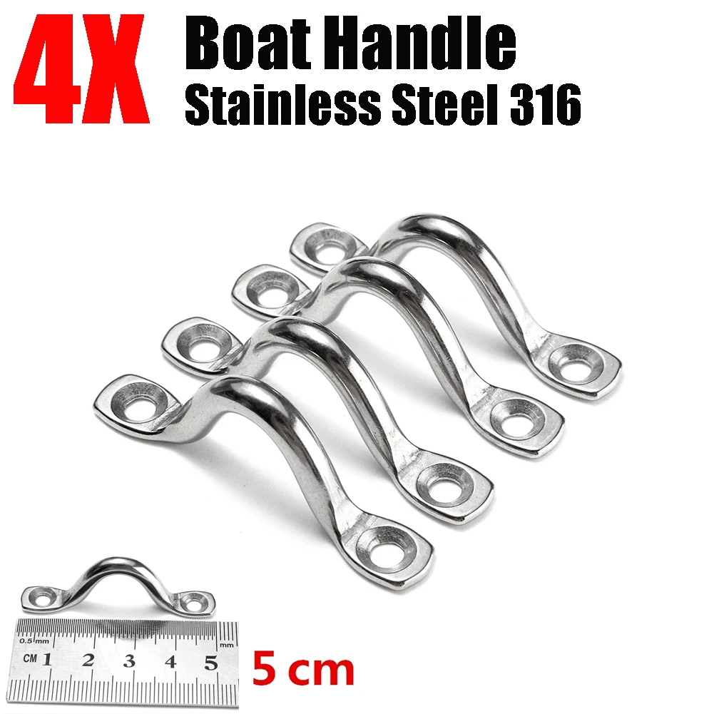 Handles Wire Eye Straps Parts Accessories Heavy Duty Stainless Steel Tie Down U Shape 4pcs Pull Saddle Silver Bow
Handles Wire Eye Straps Parts Accessories Heavy Duty Stainless Steel Tie Down U Shape 4pcs Pull Saddle Silver Bow