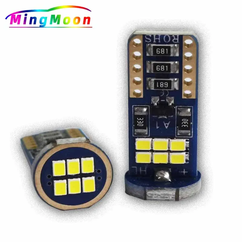100PCS Canbus T10 Led W5W Led 18led 2016smd LED No Error 194 168 Interior Instrument Reading Light Bulb Plate Lamp 6000K
100PCS Canbus T10 Led W5W Led 18led 2016smd LED No Error 194 168 Interior Instrument Reading Light Bulb Plate Lamp 6000K