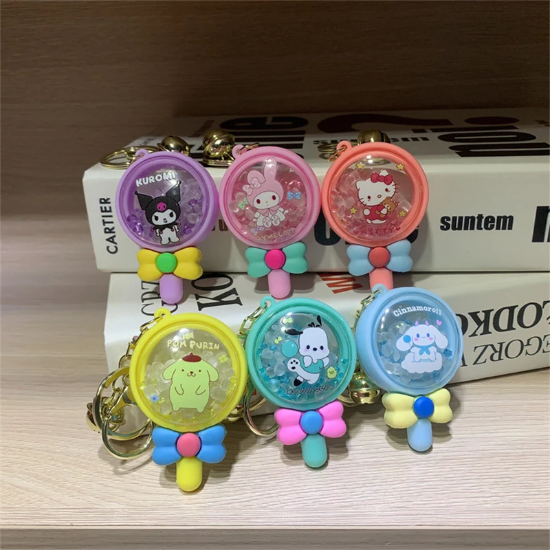Kawaii Anime Sanrio Hello Kitty Key Chain Cartoon Cute Car Pendant Girly Heart Sweet Beautiful Holiday Gift Toys for Girls
Kawaii Anime Sanrio Hello Kitty Key Chain Cartoon Cute Car Pendant Girly Heart Sweet Beautiful Holiday Gift Toys for Girls