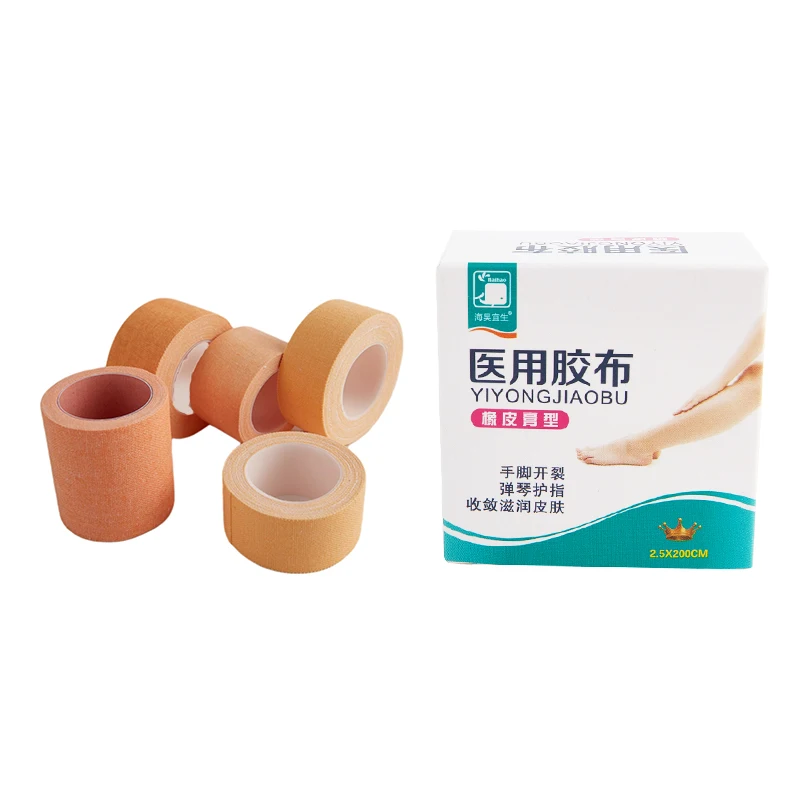 Medical Binding Tape Pressure Sensitive Cotton Paste Low Sensitivity Foot Crack Proof Adhesive Tape Anti Cracking Chapped Paste
Medical Binding Tape Pressure Sensitive Cotton Paste Low Sensitivity Foot Crack Proof Adhesive Tape Anti Cracking Chapped Paste