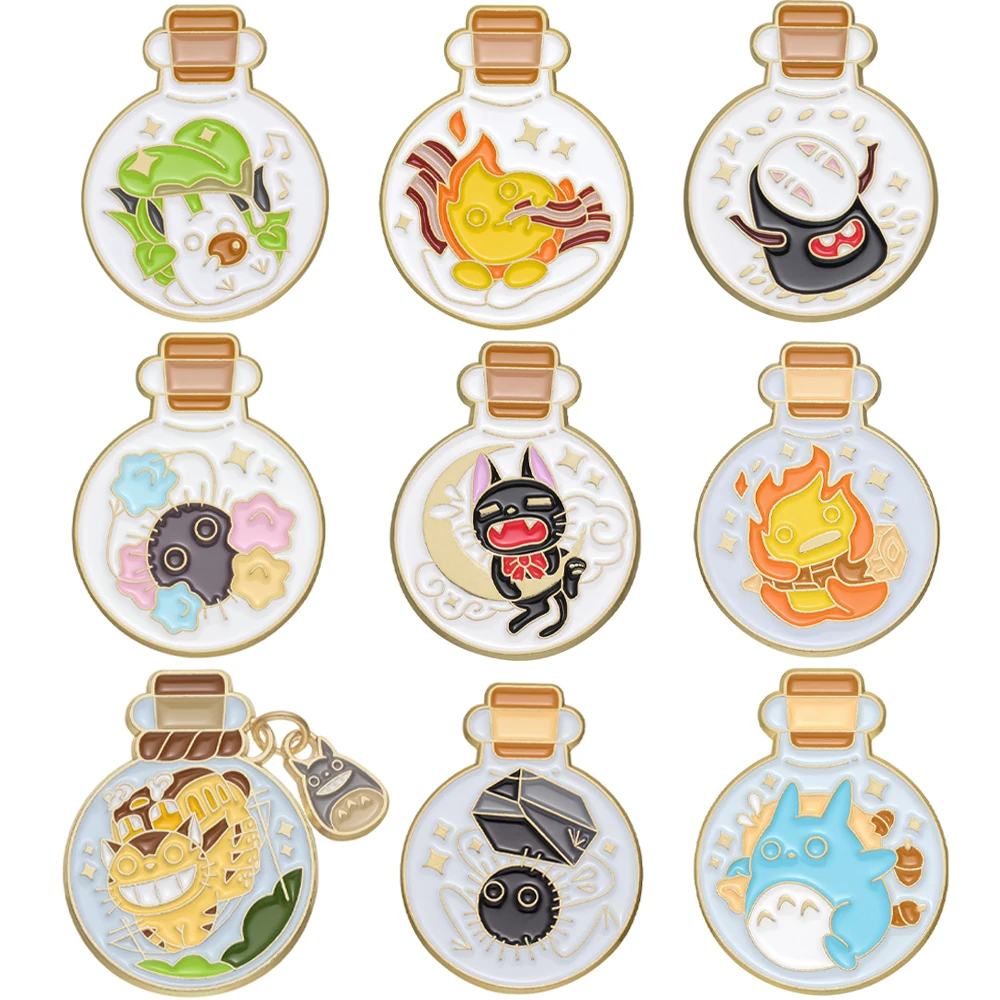 Japanese Anime Lapel Pins for Backpacks Manga Briefcase Badges Badges on Clothes Brooch for Clothes New Fashion Accessories
Japanese Anime Lapel Pins for Backpacks Manga Briefcase Badges Badges on Clothes Brooch for Clothes New Fashion Accessories