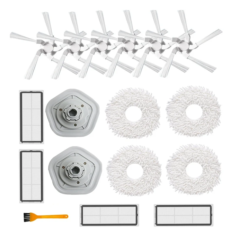 17Pcs For Dreame W10/W10 Pro Robot Vacuum Cleaner Replacement Parts HEPA Filter Mop Cloth Side Brush Cleaning Brush
17Pcs For Dreame W10/W10 Pro Robot Vacuum Cleaner Replacement Parts HEPA Filter Mop Cloth Side Brush Cleaning Brush