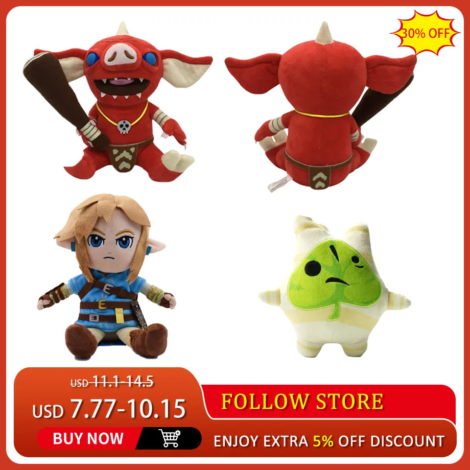 New Animal Bokoblin Zelda Breath Of The Wild Plush Toys Game Periphery Link Soft Stuffed Doll for Kids Best Toys Christmas Gifts
New Animal Bokoblin Zelda Breath Of The Wild Plush Toys Game Periphery Link Soft Stuffed Doll for Kids Best Toys Christmas Gifts