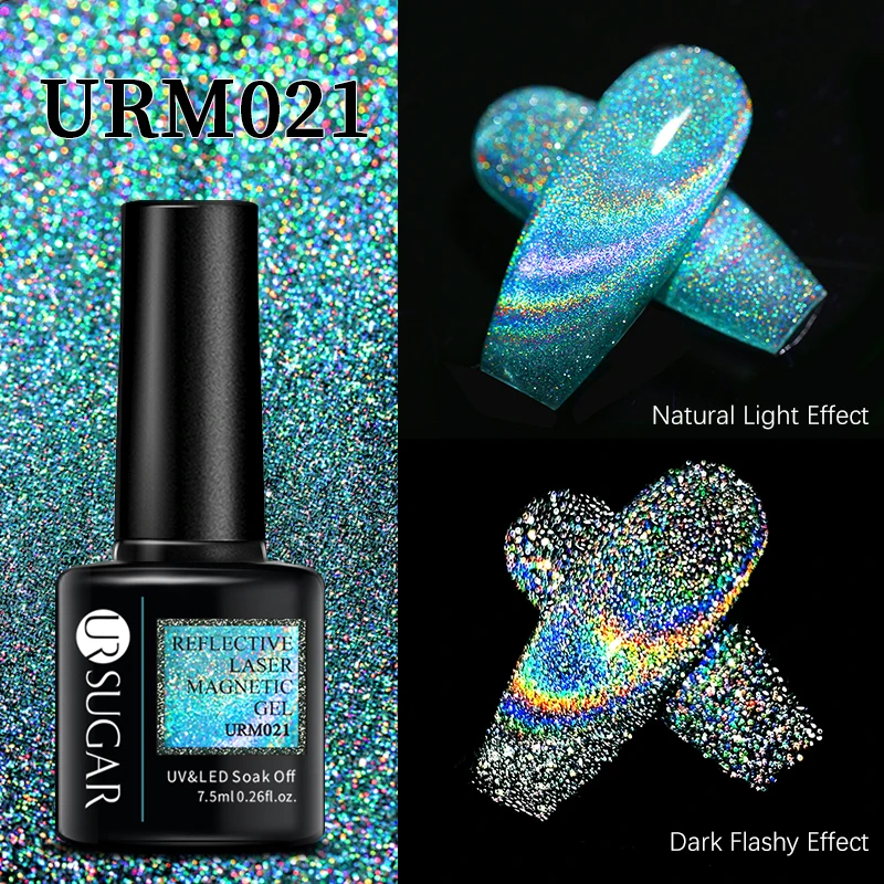 UR SUGAR 7.5ml Laser Rainbow Reflective Cat Gel Nail Polish Holographic Blue Magnetic Cat Nail Gel Soak Off UV LED Gel Varnish
UR SUGAR 7.5ml Laser Rainbow Reflective Cat Gel Nail Polish Holographic Blue Magnetic Cat Nail Gel Soak Off UV LED Gel Varnish