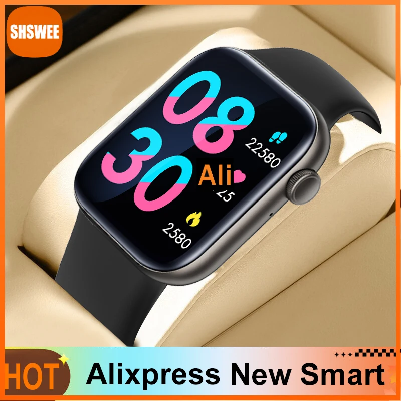 Bluetooth Call Smart Watch Men Women 1.79 Inch Fashion Watches Heart Rate Monitor Smartwatch Ladies Clock for Xiaomi IOS Android
Bluetooth Call Smart Watch Men Women 1.79 Inch Fashion Watches Heart Rate Monitor Smartwatch Ladies Clock for Xiaomi IOS Android