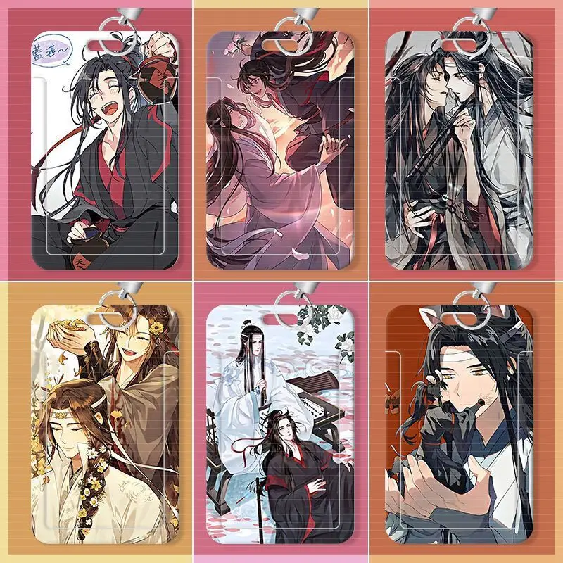 Mo Dao Zu Shi Keychain Cute Anime Card Cover The Founder of Diabolism Wei Wuxian Cosplay Key Ring Lanyard Bus Card Set Pendant
Mo Dao Zu Shi Keychain Cute Anime Card Cover The Founder of Diabolism Wei Wuxian Cosplay Key Ring Lanyard Bus Card Set Pendant