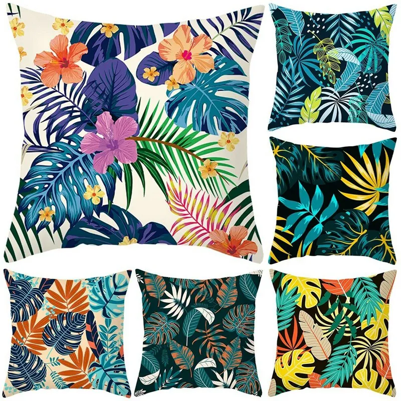 Tropical Plant Green Leaves Garden Cushion Cover Pillow Case Flower Home Throw 6Pcs Pillowcase
Tropical Plant Green Leaves Garden Cushion Cover Pillow Case Flower Home Throw 6Pcs Pillowcase