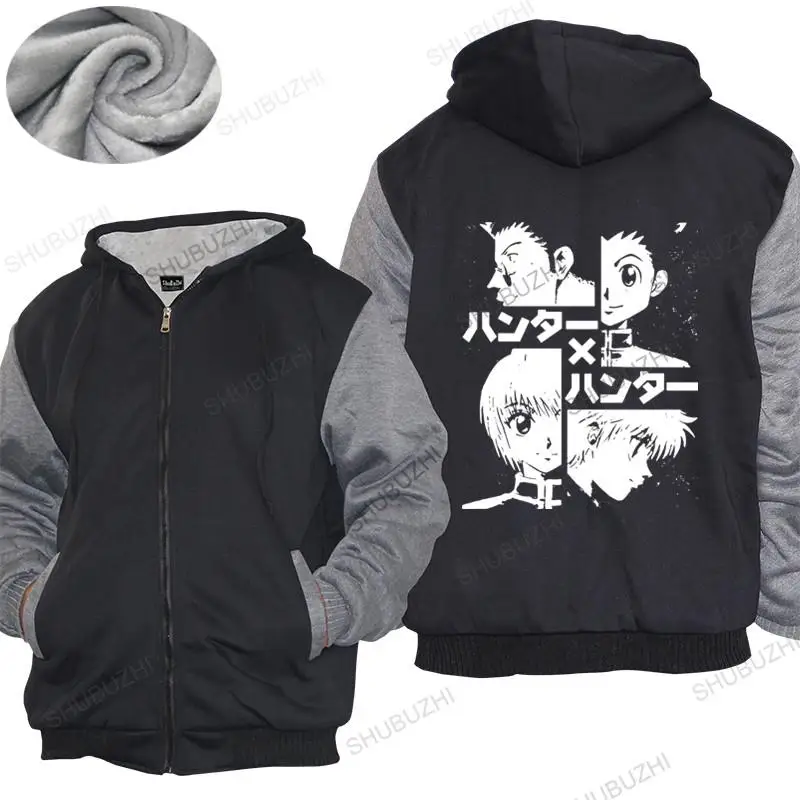 

Mens winter cotton warm coat The Hunters Hunter X Hunter warm coat Killua Zoldyck Anime Manga Japan Hunters Hxh male hoodie