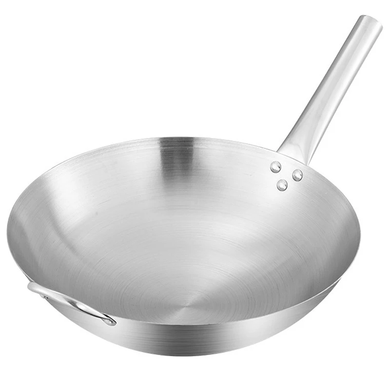 11in Stainless Steel Wok Round Bottom wok pan With Ears Uncoated Omelette pan Kitchen Cooking pan Gas stove general
11in Stainless Steel Wok Round Bottom wok pan With Ears Uncoated Omelette pan Kitchen Cooking pan Gas stove general