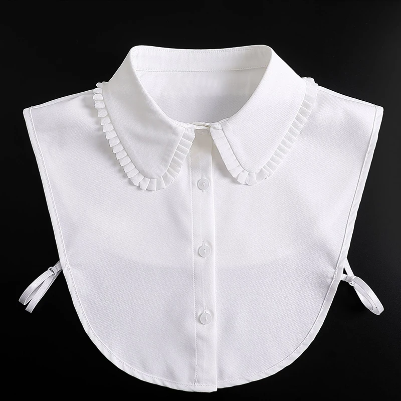 Business Formal White Laple False Collar for Women Vintage Detachable Lapel Blouse Tops Fake Collars Women Kraagje Nep
Business Formal White Laple False Collar for Women Vintage Detachable Lapel Blouse Tops Fake Collars Women Kraagje Nep