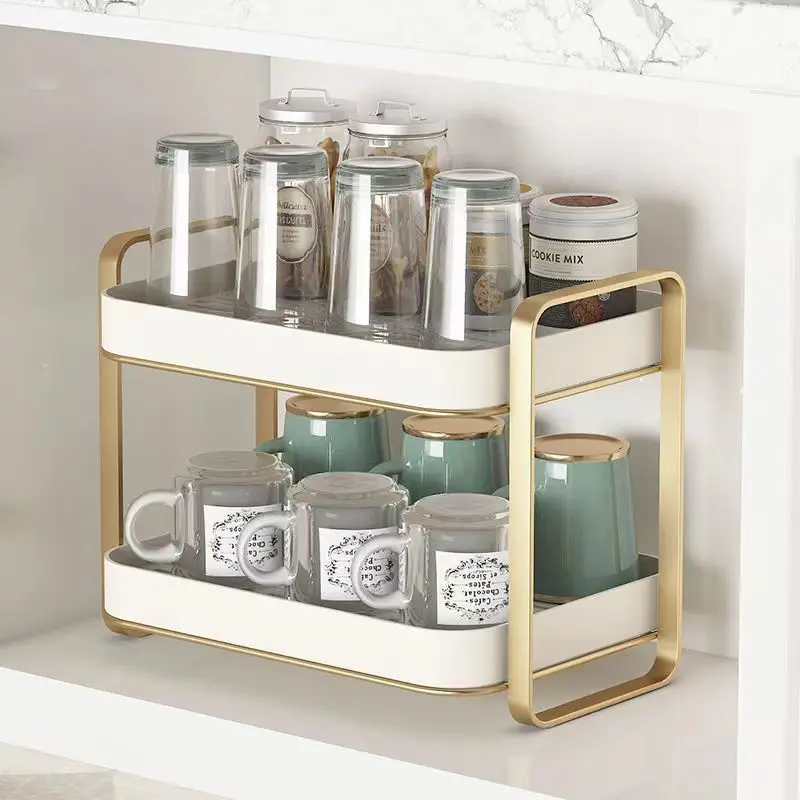 Cup Shelf Household Multifunctional Storage Rack Water Cup Tea Cup Tea Set Glass Cup Storage Rack Desktop Double Tray Drain Box
Cup Shelf Household Multifunctional Storage Rack Water Cup Tea Cup Tea Set Glass Cup Storage Rack Desktop Double Tray Drain Box