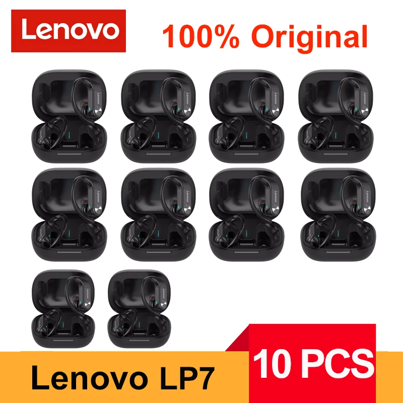 10PCS Lenovo LP7 TWS True Wireless Headphone Ear Hook Earphone Bluetooth Headset With Microphone Noise Cancelling Earbuds In Ear
10PCS Lenovo LP7 TWS True Wireless Headphone Ear Hook Earphone Bluetooth Headset With Microphone Noise Cancelling Earbuds In Ear