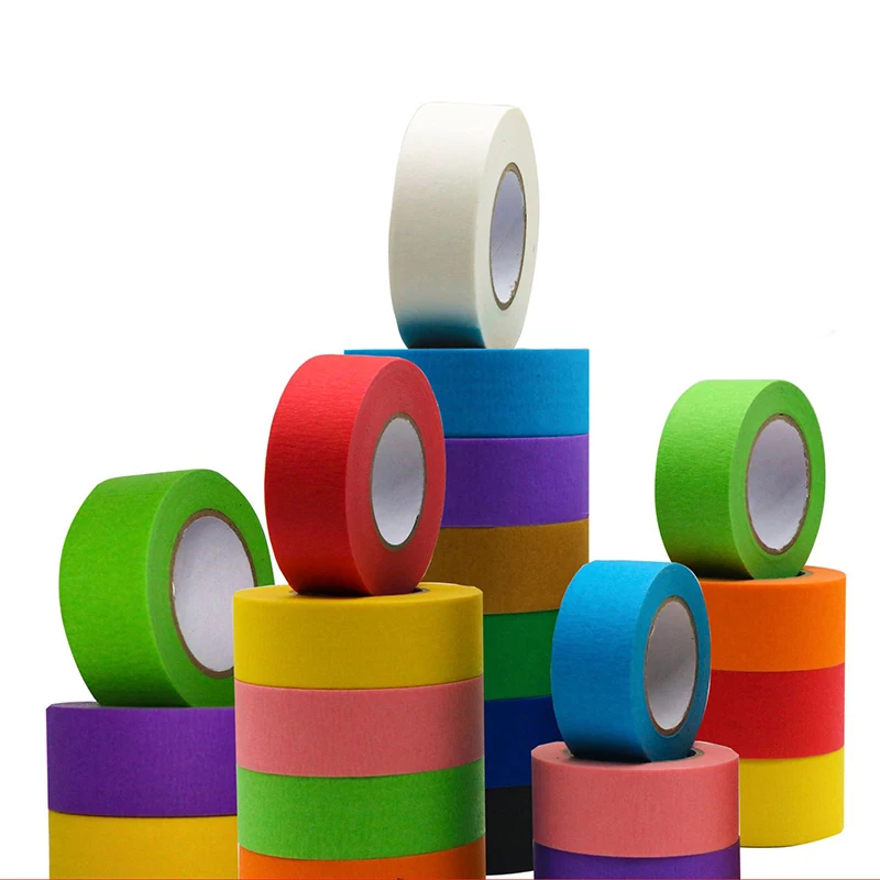 Masking Tape Decoration Painting Pack Box Package Seal Scotch Tape Car Painting Shield Protect Fixed Hardware Bind Electric Wire
Masking Tape Decoration Painting Pack Box Package Seal Scotch Tape Car Painting Shield Protect Fixed Hardware Bind Electric Wire