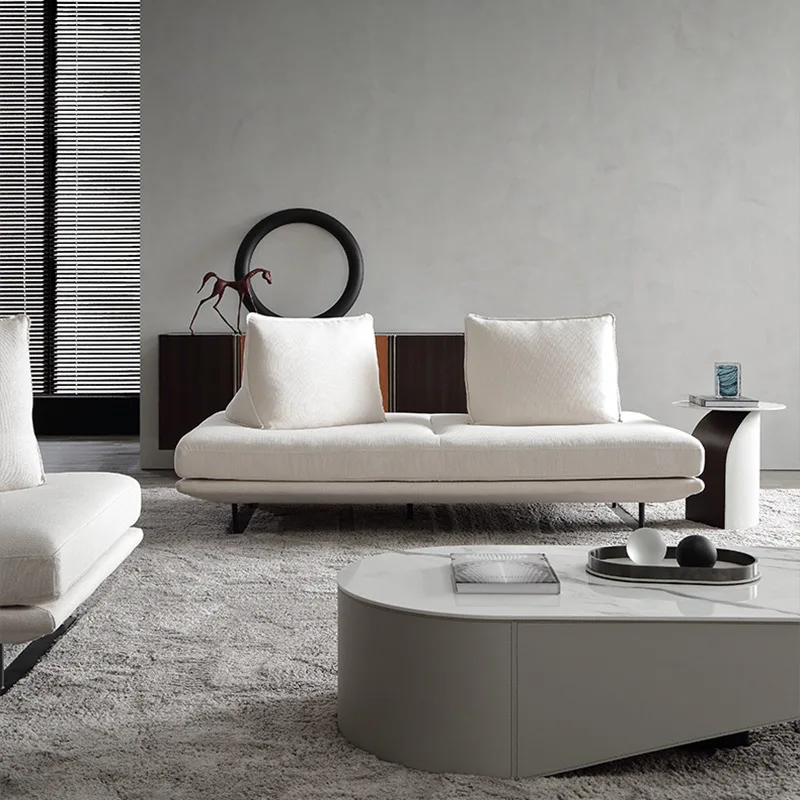 Italian Light Luxury Double Sofa Bed with No Armrests Small Unit Modern Simple Moving Backrest Multi person Combination Sofa
Italian Light Luxury Double Sofa Bed with No Armrests Small Unit Modern Simple Moving Backrest Multi person Combination Sofa