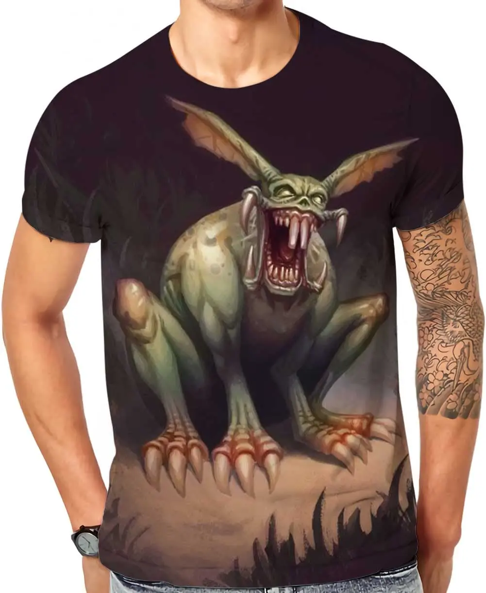 Gothic Mens Personality 3D Printed Casual T Shirt Cool Monster Graphic Tees For Men Halloween Clothes Child Boy Girl Tops
Gothic Mens Personality 3D Printed Casual T Shirt Cool Monster Graphic Tees For Men Halloween Clothes Child Boy Girl Tops