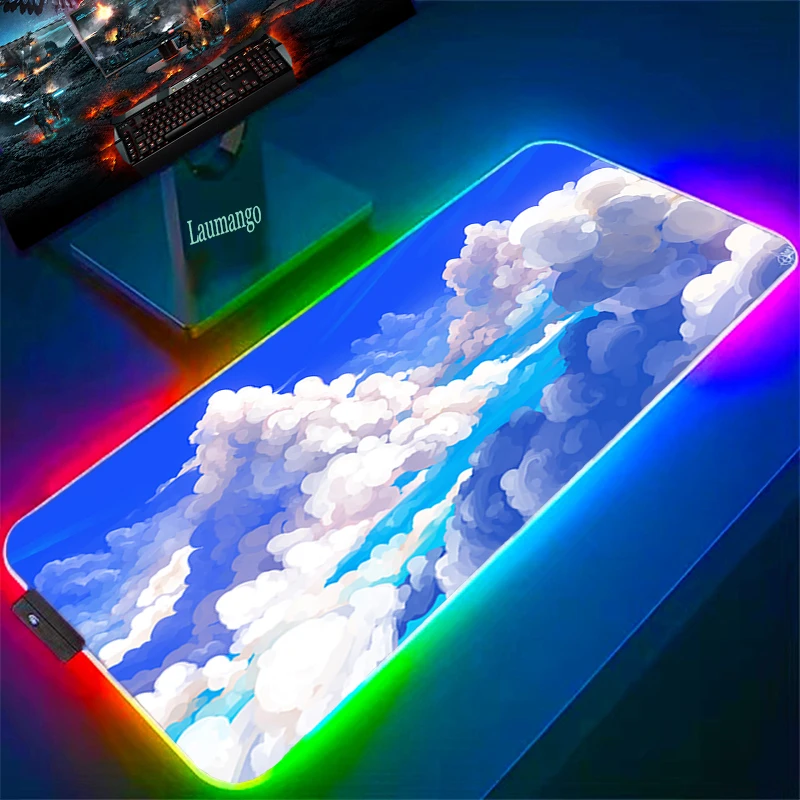 Аксессуары для геймеров фиолетовый облако RGB большой коврик для мыши игровой Yugioh игровой коврик аксессуары для манги компьютерный коврик д...
Аксессуары для геймеров фиолетовый облако RGB большой коврик для мыши игровой Yugioh игровой коврик аксессуары для манги компьютерный коврик д...